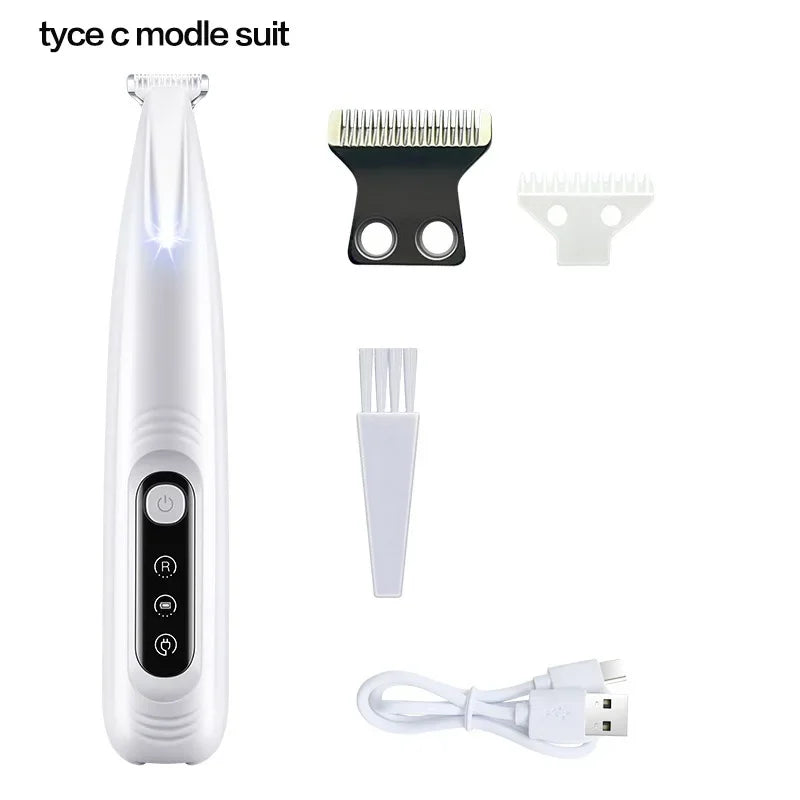 Pawfect Trim: LED Light Paw Trimmer for Precision & Comfort